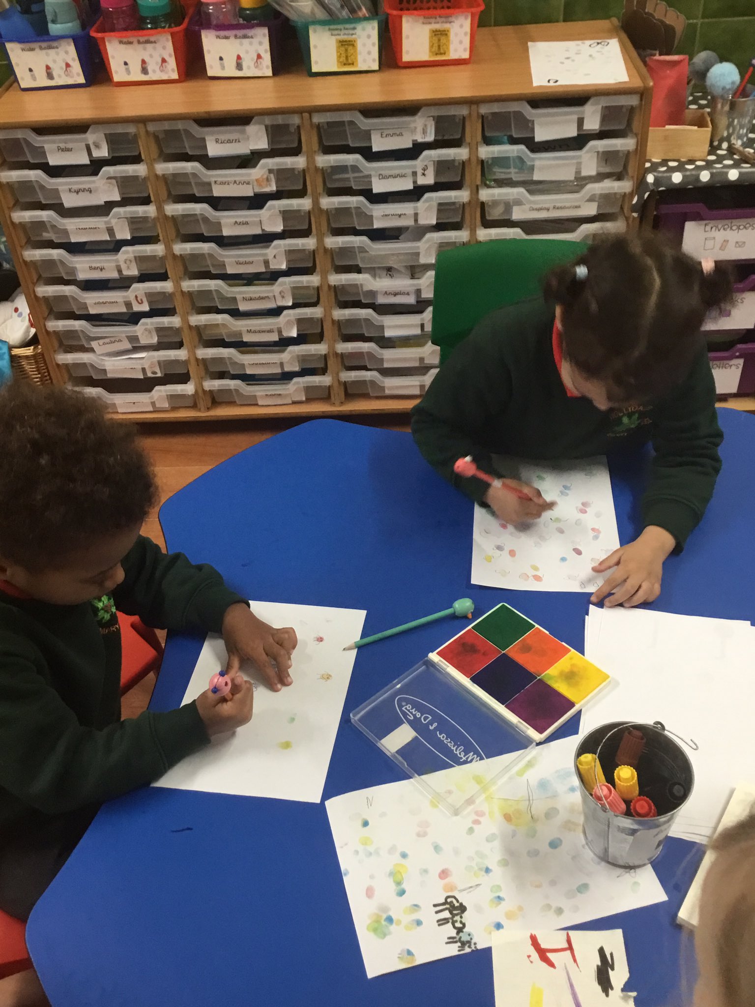 Finger prints – Hollydale Primary School